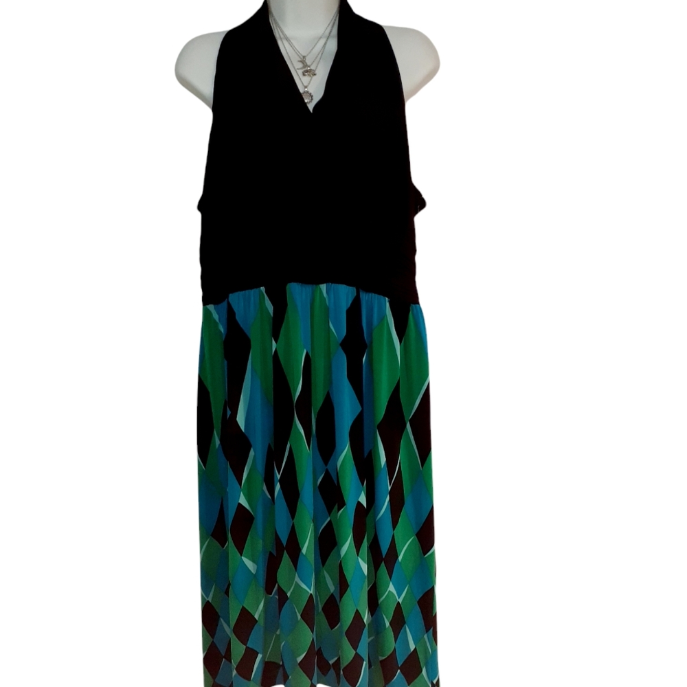 Evan Picone sleeves woman dress